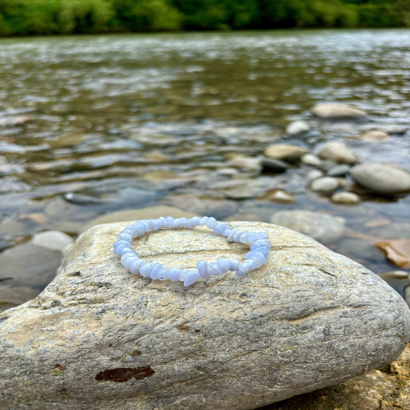 Chalcedon Kristall Kristallarmband personalisierte Kristalle Wunschkristall spirituelles Geschenk Heilstein REIKISTEIN