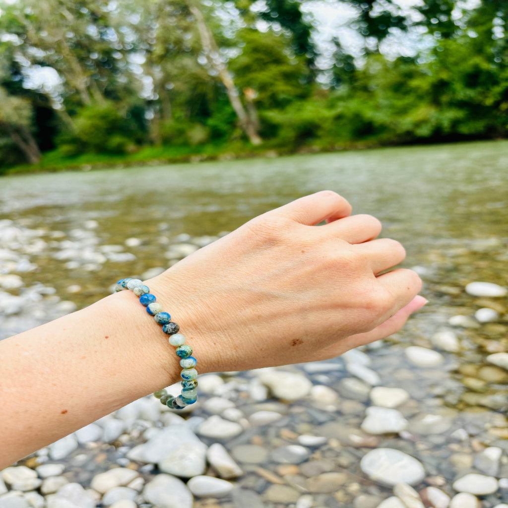 K2 Armband Kinderarmband Kristall Kristallarmband personalisierte Kristalle Wunschkristall spirituelles Geschenk Heilstein REIKISTEIN