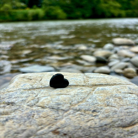 Onyx Kinderanhänger Herz Herzanhänger Armband Kristall Kinderarmband Kristallarmband personalisierte Kristalle Wunschkristall spirituelles Geschenk Heilstein REIKISTEIN