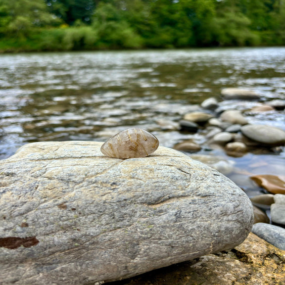 Rutilquarz Kristall Kristallarmband personalisierte Kristalle Wunschkristall spirituelles Geschenk Heilstein REIKISTEIN