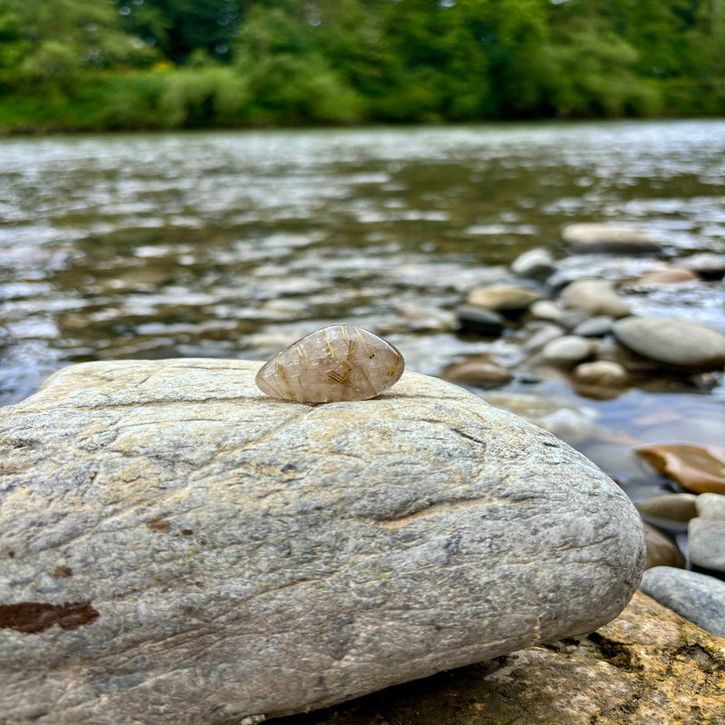 Rutilquarz Kristall Kristallarmband personalisierte Kristalle Wunschkristall spirituelles Geschenk Heilstein REIKISTEIN