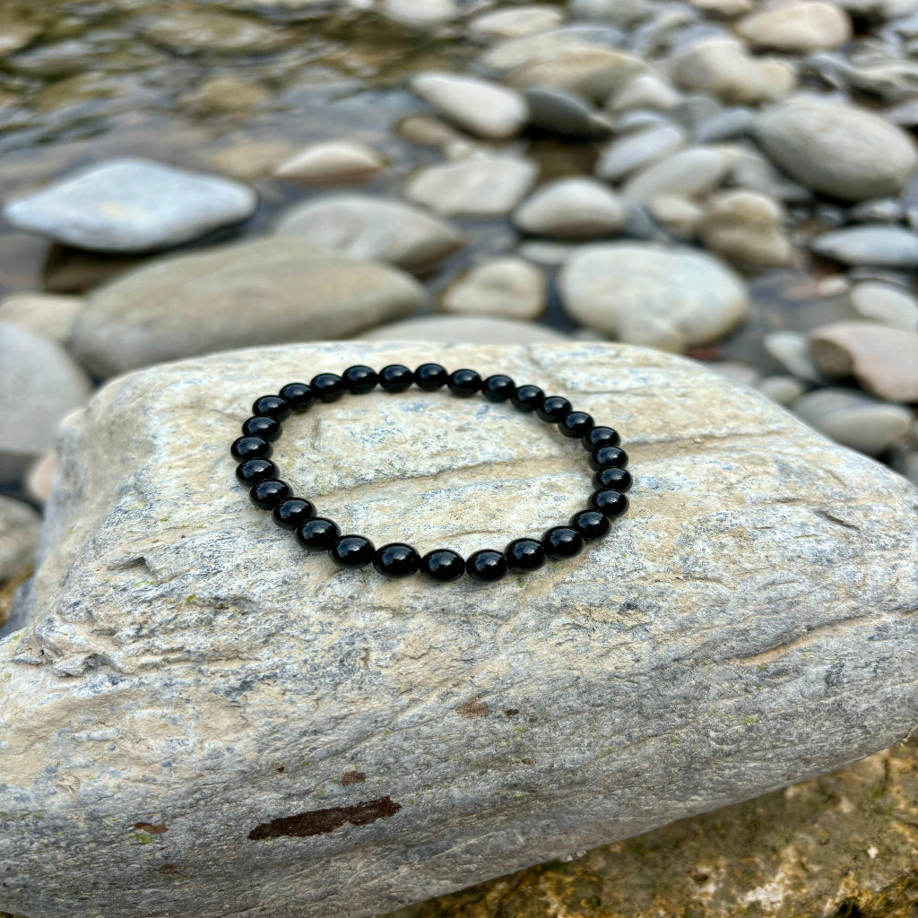 Turmalin Schörl Armband Kristall Kristallarmband personalisierte Kristalle Wunschkristall spirituelles Geschenk Heilstein REIKISTEIN