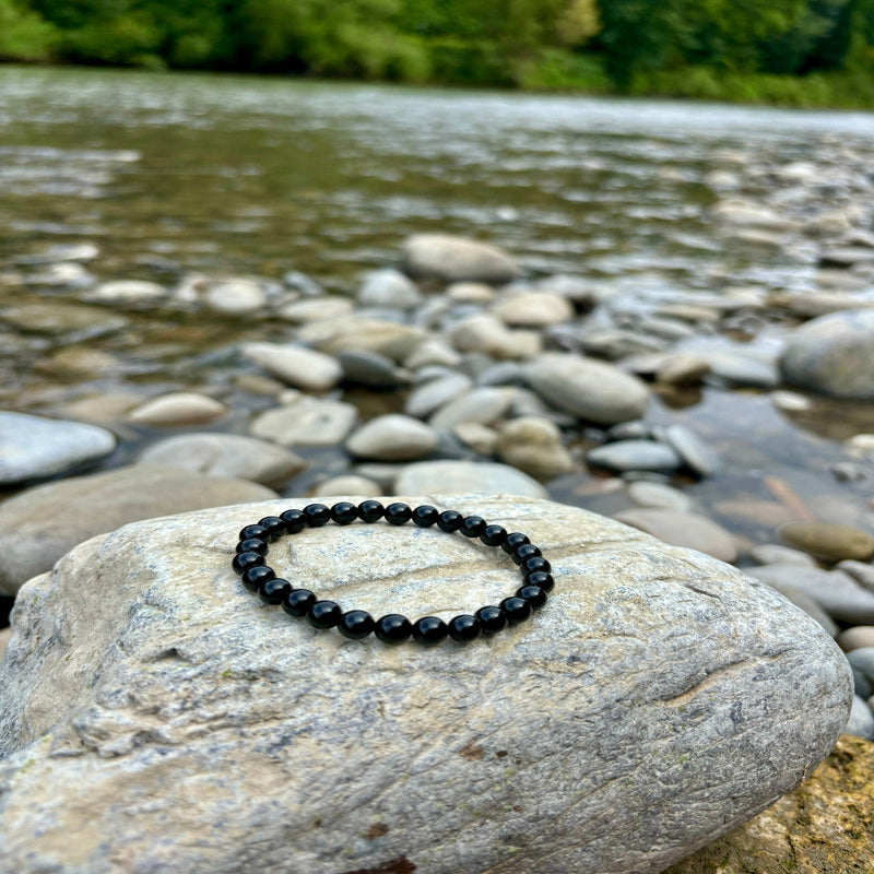 Turmalin Schörl Armband Kristall Kristallarmband personalisierte Kristalle Wunschkristall spirituelles Geschenk Heilstein REIKISTEIN